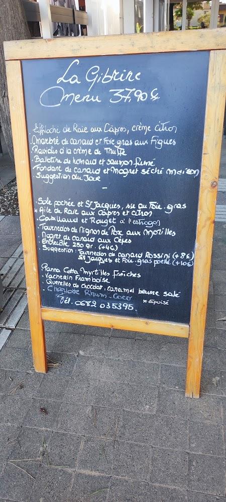 La Gibrine - Menu Image 2