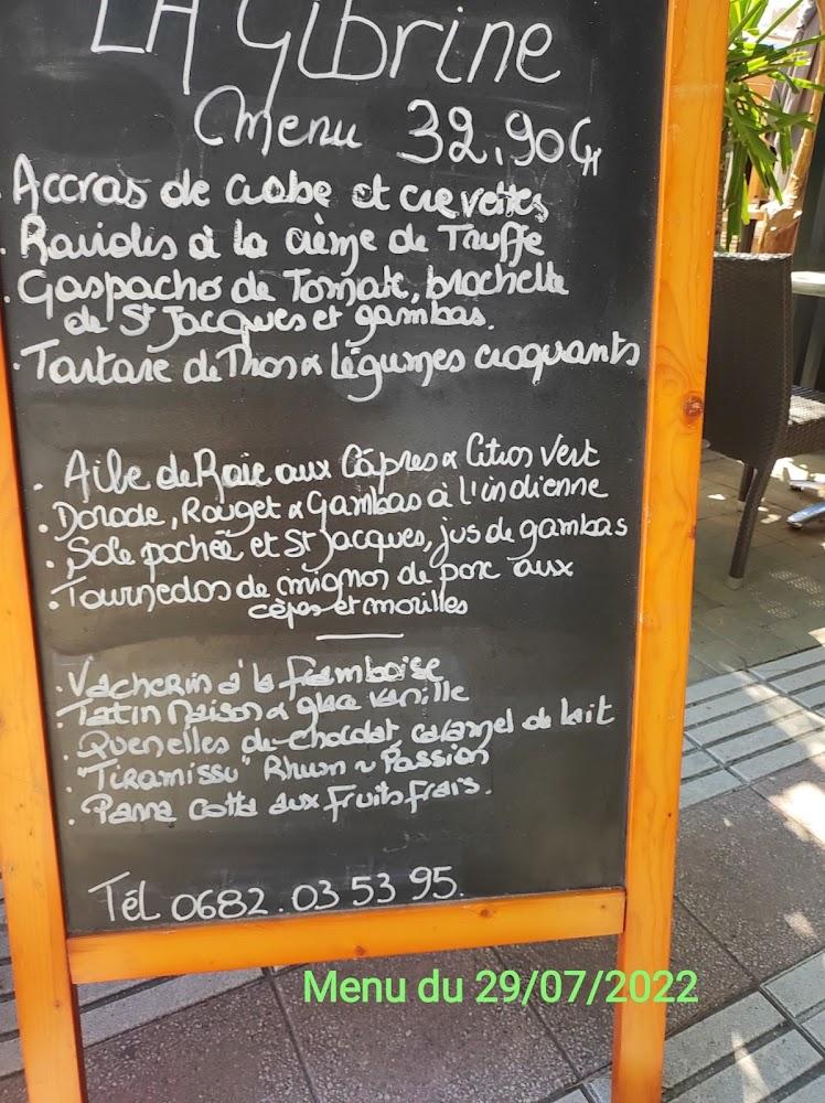 La Gibrine - Menu Image 3