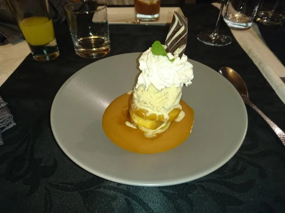 Tarte Tatin Maison Glace Vanille